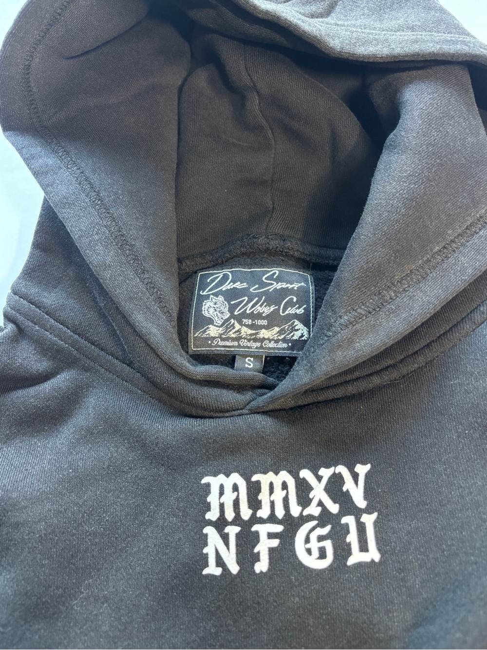 Sz Sm NWT Women Darc Sport Cropped Hoodie Valhalla SHE MMXV NFGU - Picture 5 of 10